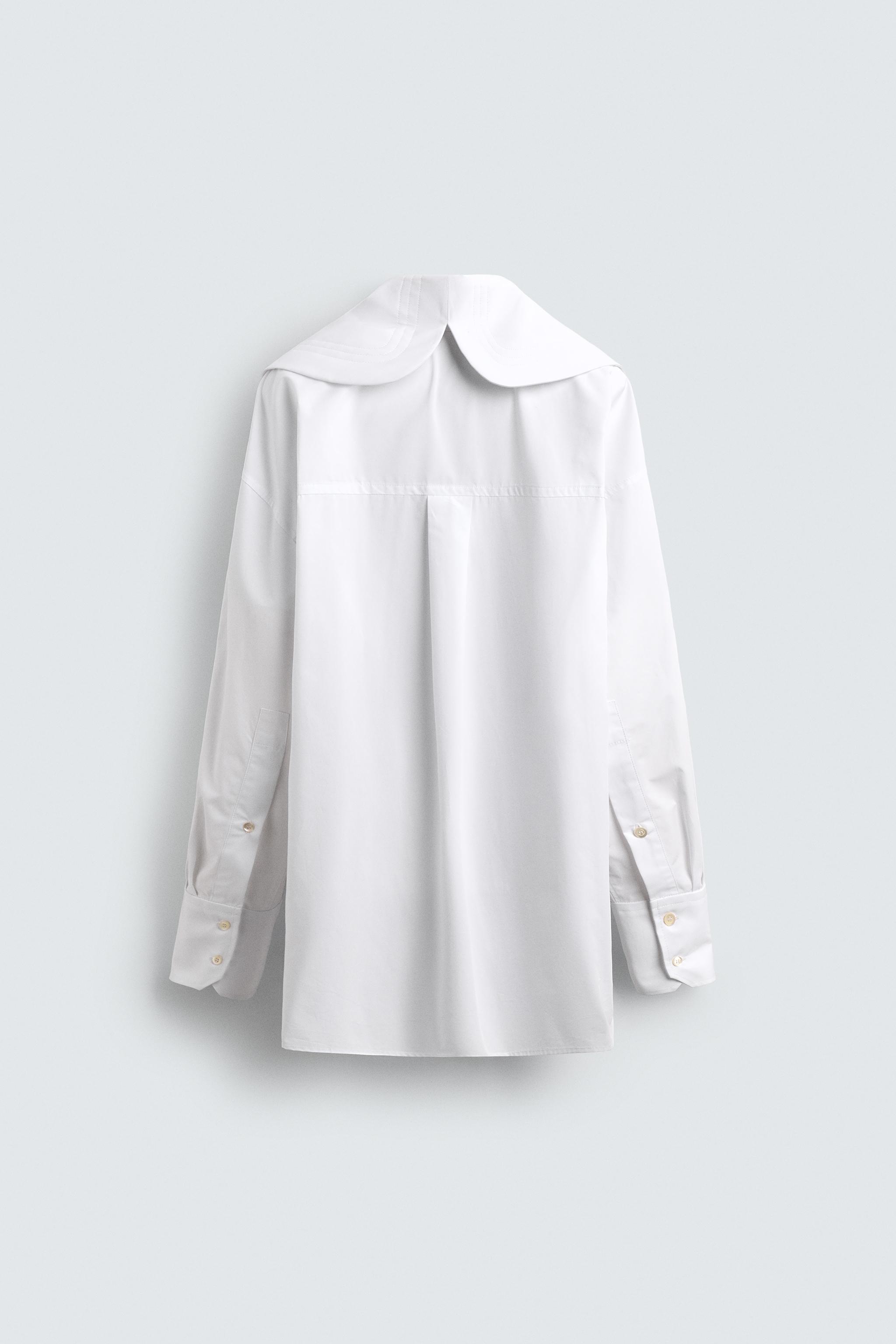 PADDED COLLAR POPLIN SHIRT HARRY LAMBERT FOR ZARA X DISNEY